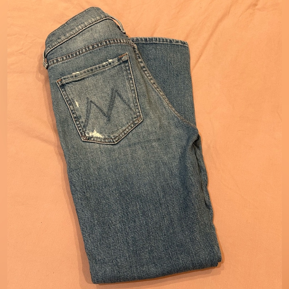 MOTHER Classic Blue Denim Jeans